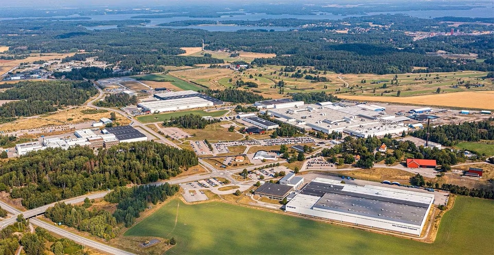 Volvo CE i Eskilstuna. Foto: AB Volvo