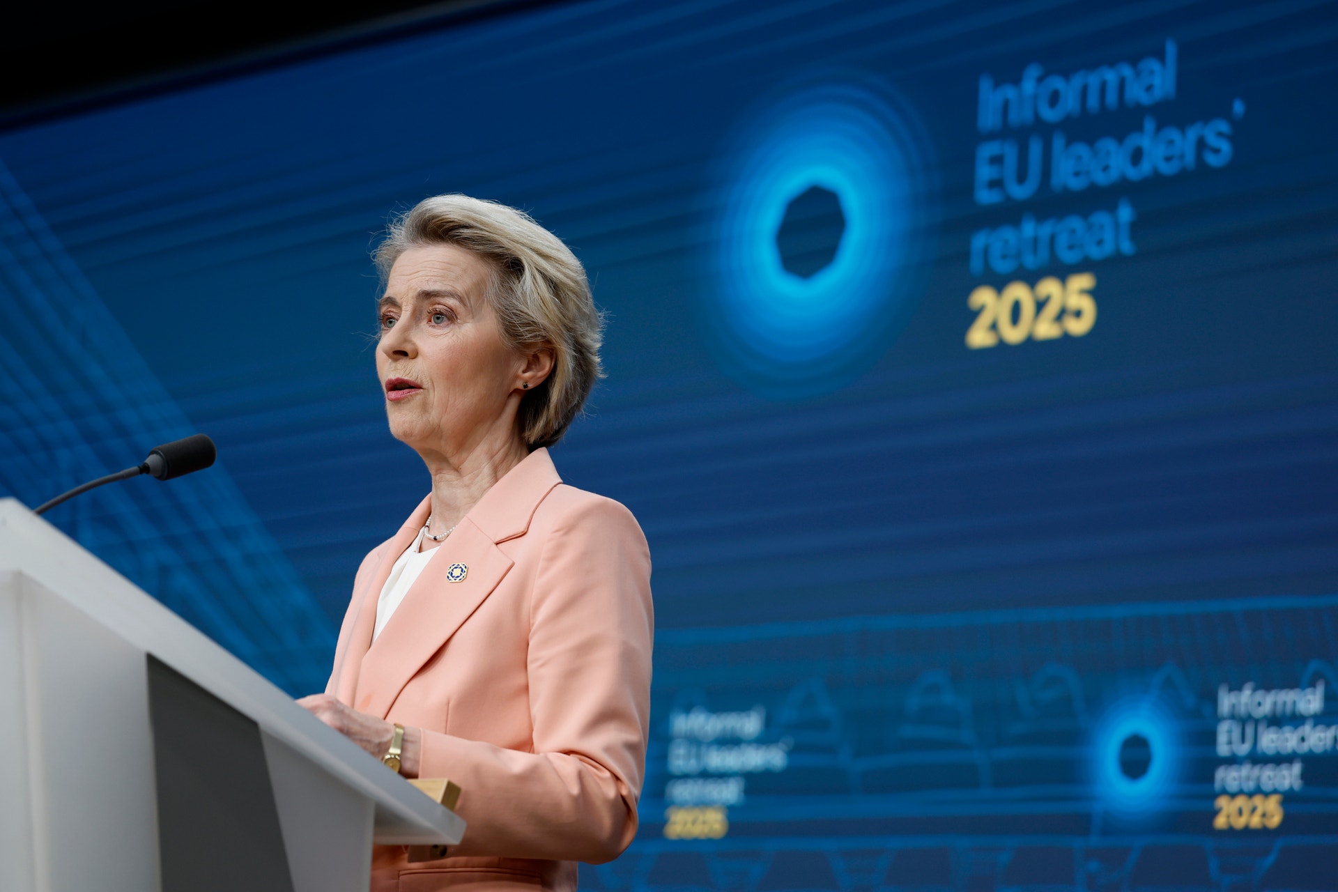 Ursula von der Leyen, EU-kommissionens ordförande