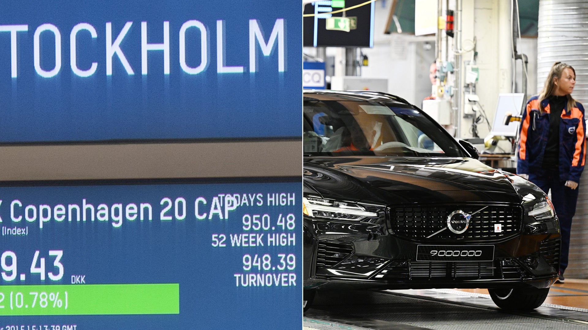 Börsen lyfte efter Volvo Cars kross
