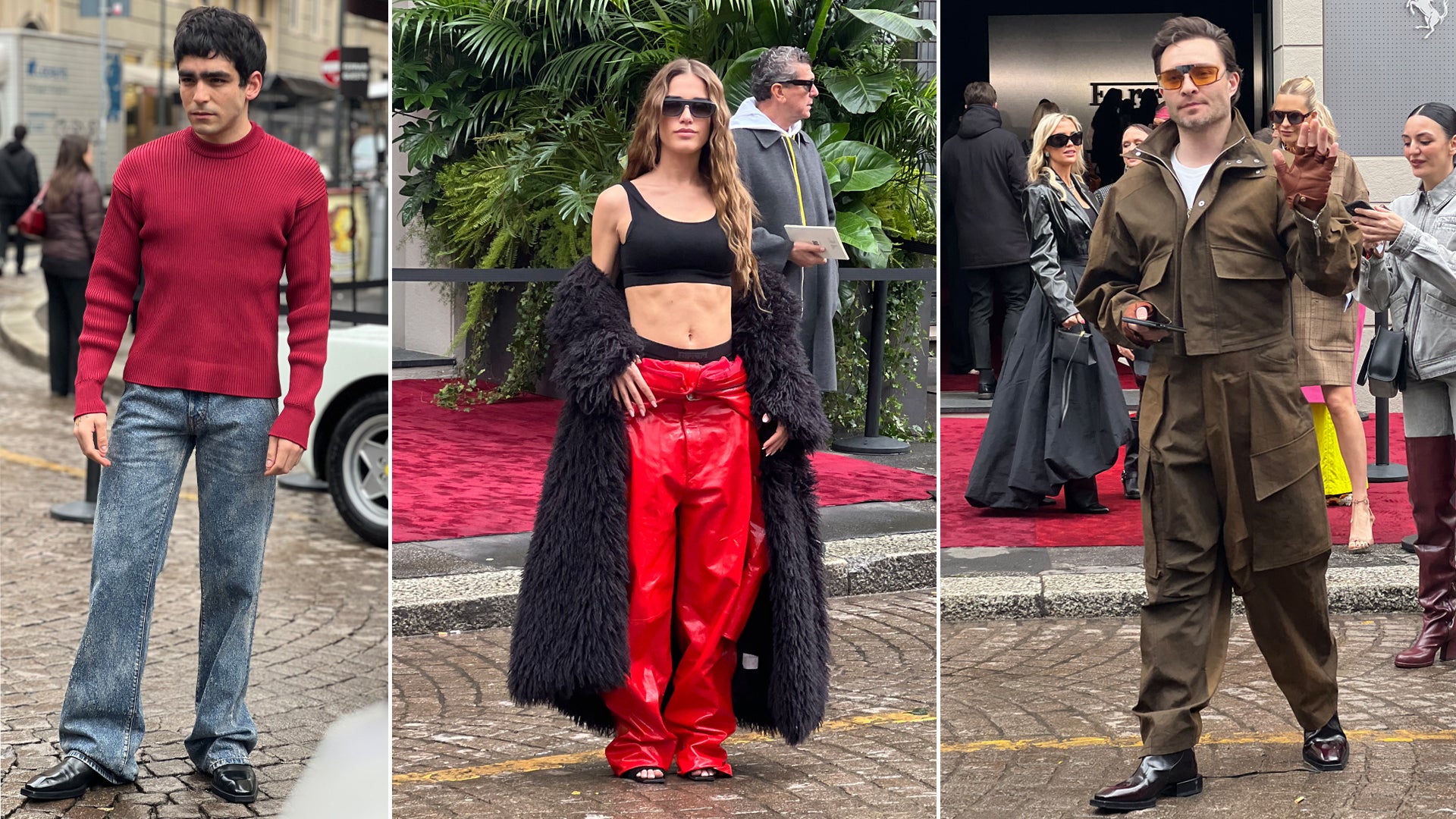 Milano fashion week: Ferraris visning
