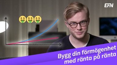 Exponentiell tillväxt med ränta på ränta