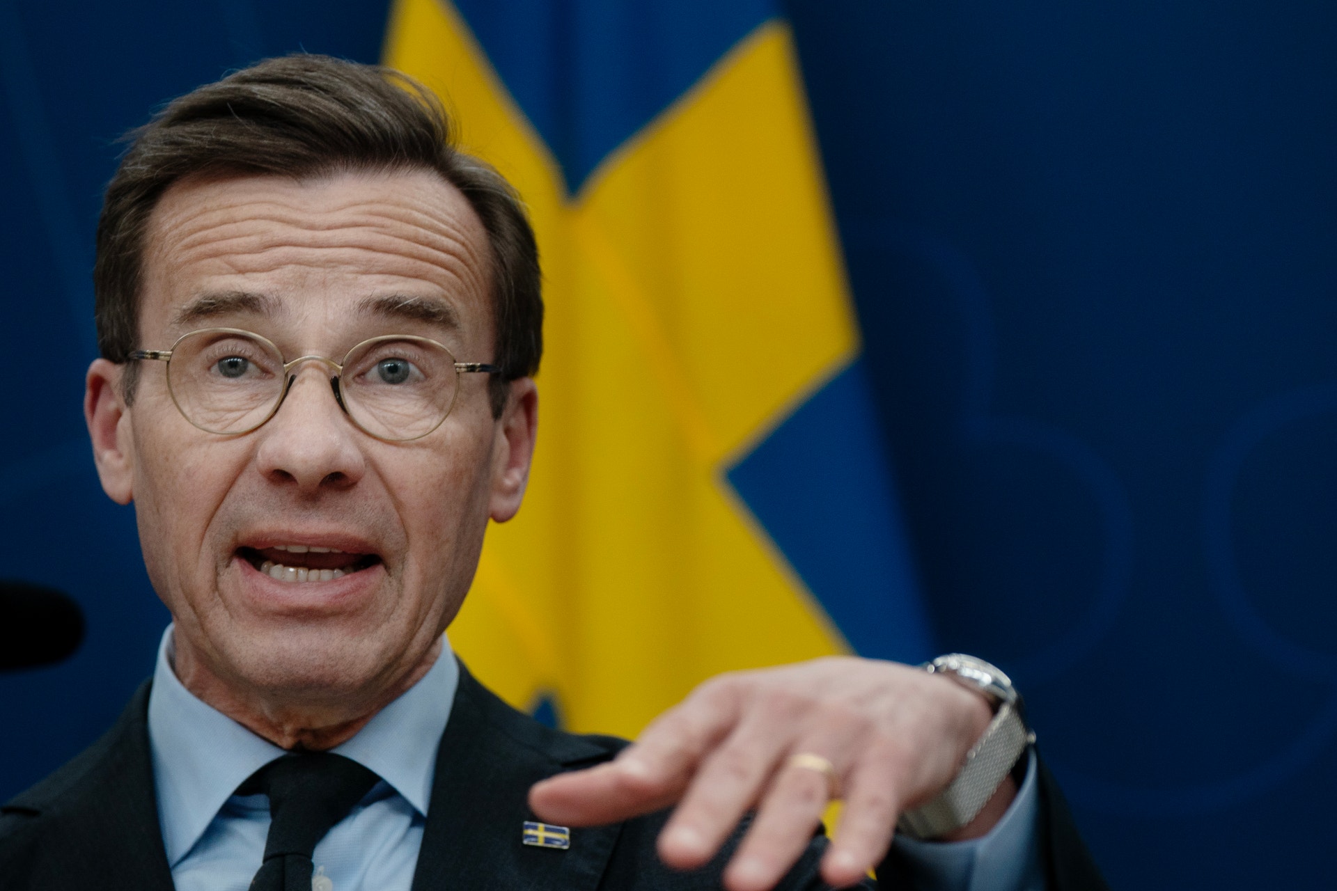 Ulf Kristersson Sveriges statsminister