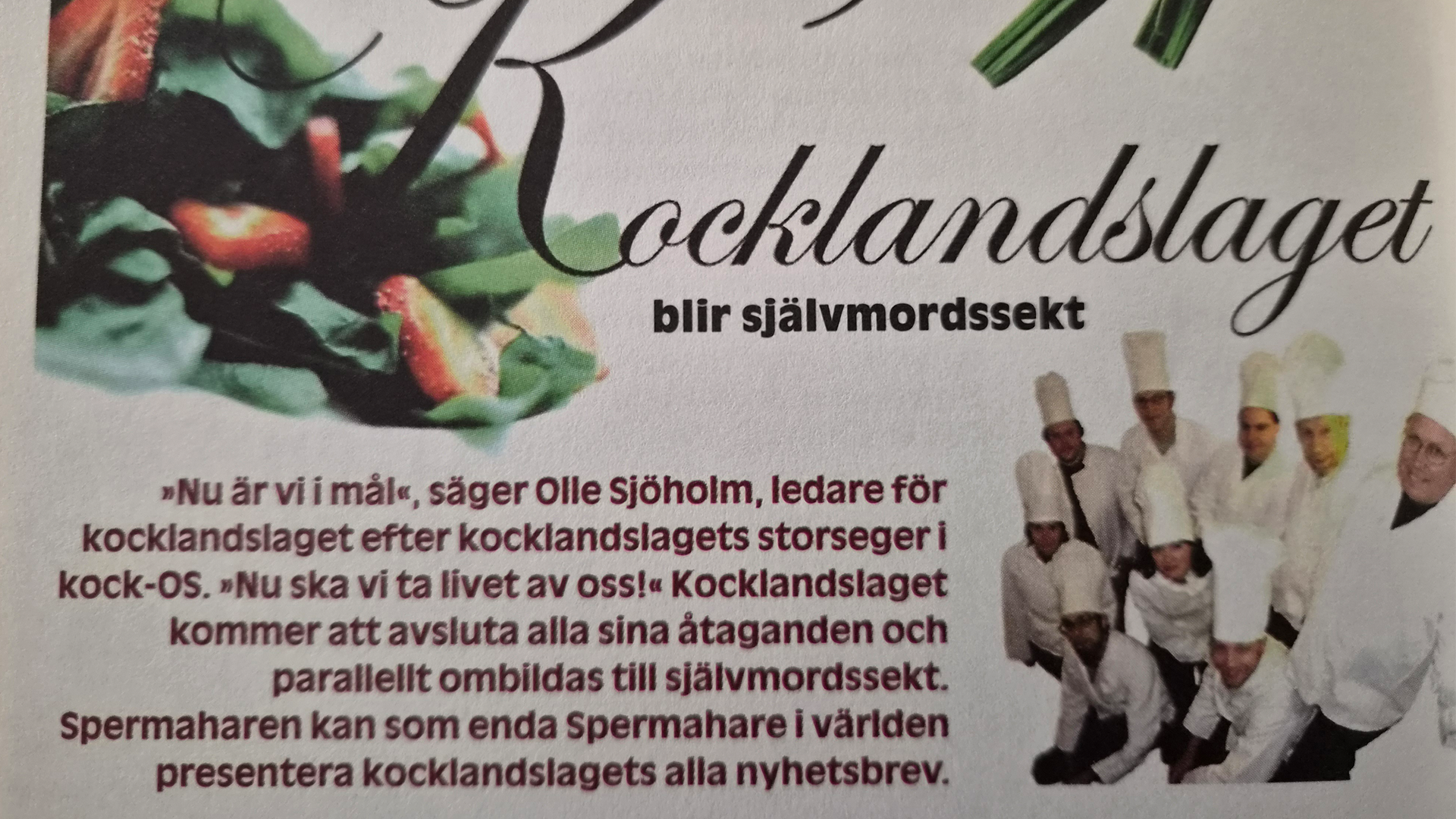kocklandslaget