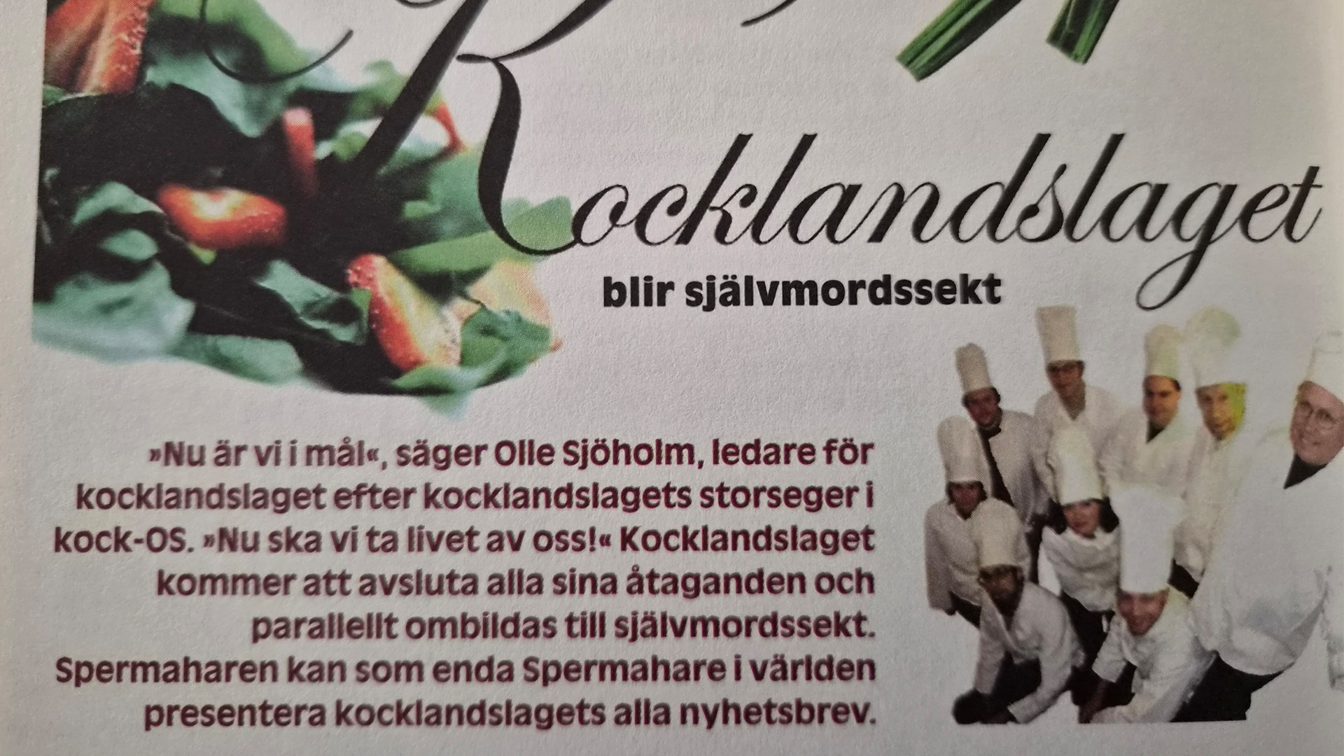 kocklandslaget