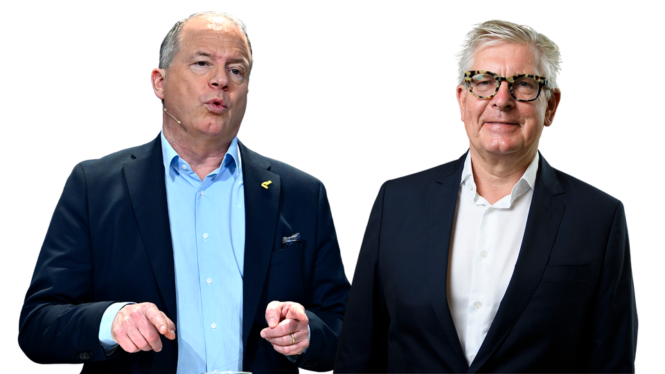 Börje Ekholm och Martin Lundstedt. Ericsson och Volvo.