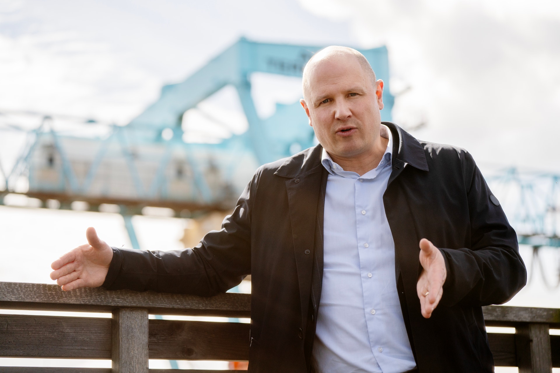 Jacob Minnhagen affärutvecklare Göteborgs hamn AB