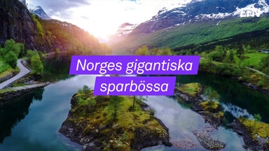 Norska oljefonden är hela landets sparbössa
