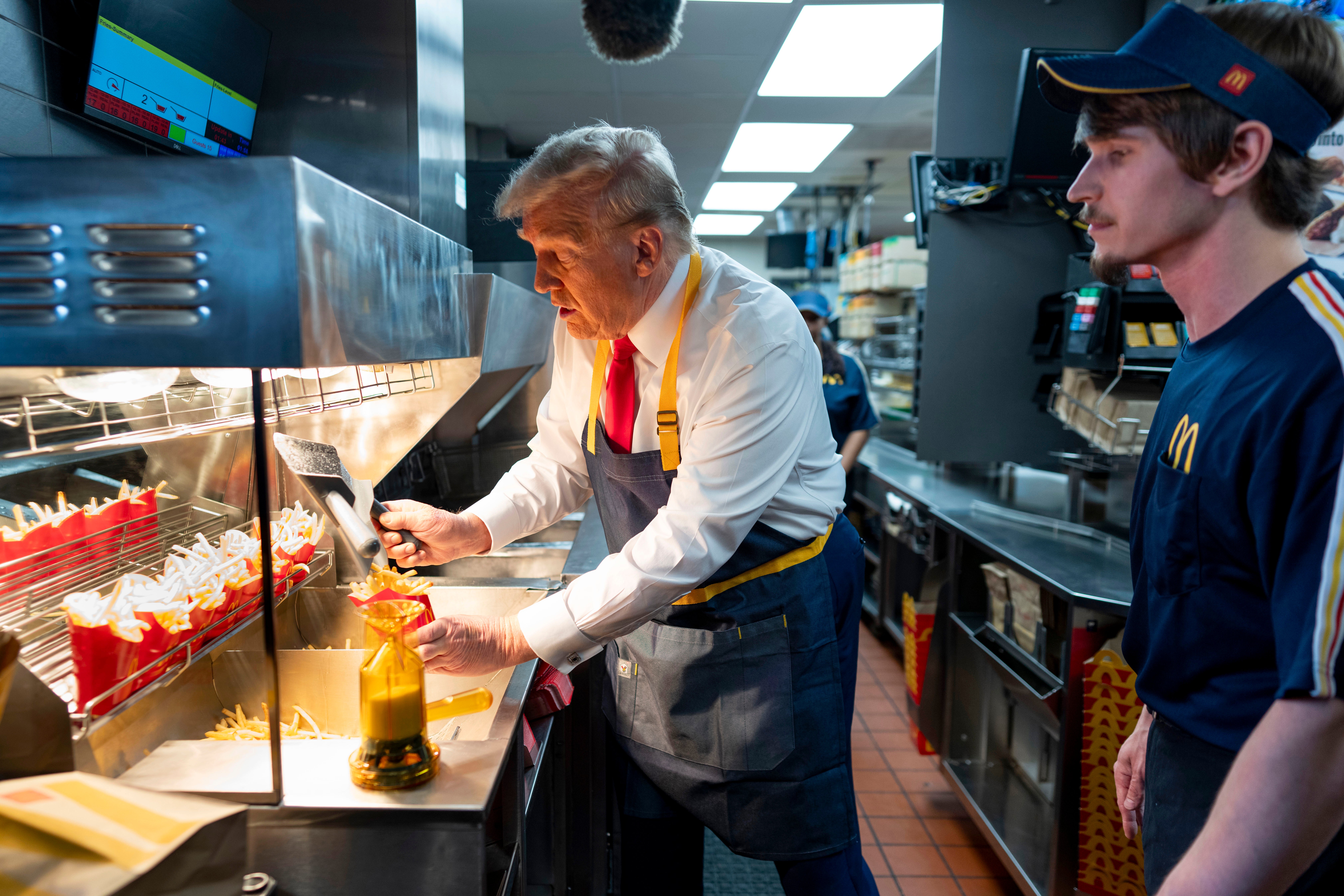 Trump McDonald's 4