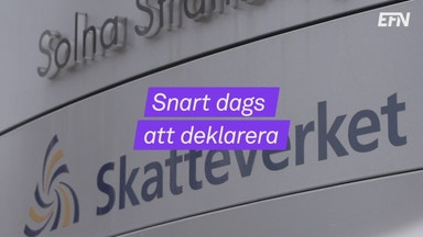 Då kommer din deklaration