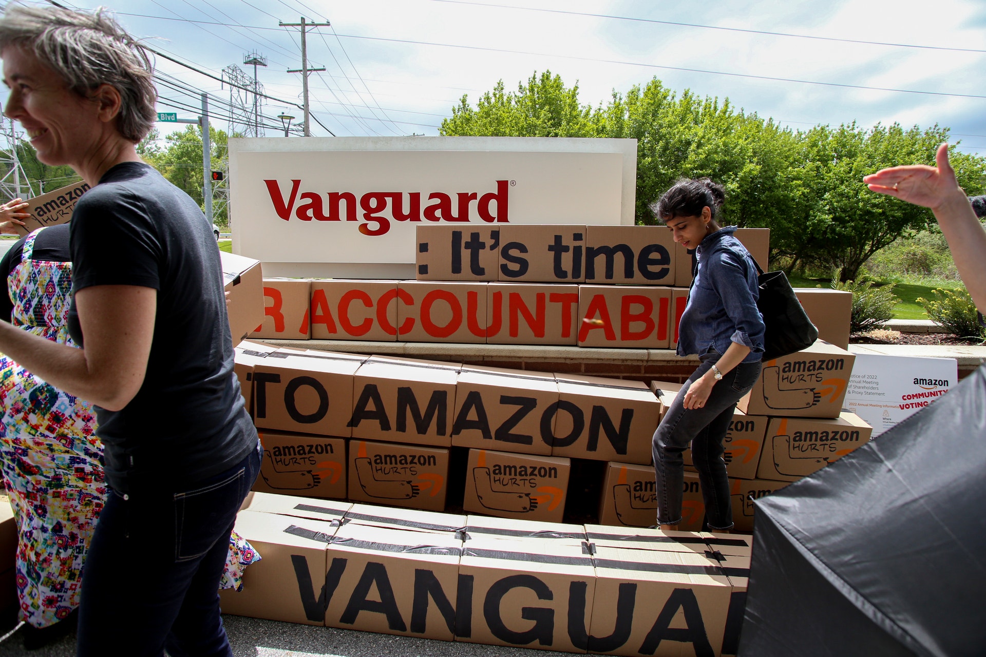 Vanguard-protest