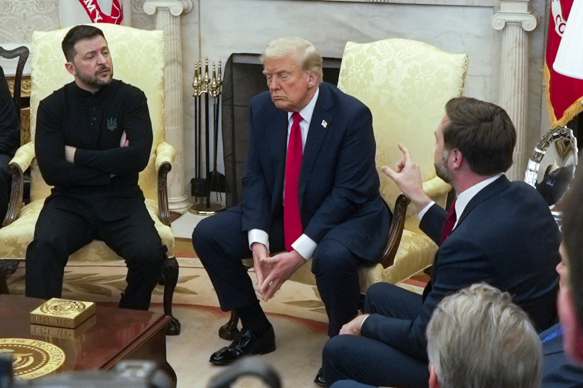 Volodymyr Zelenskyj och Donald Trump