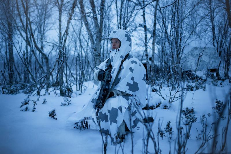 Saab lanserar nytt kamouflage för soldater