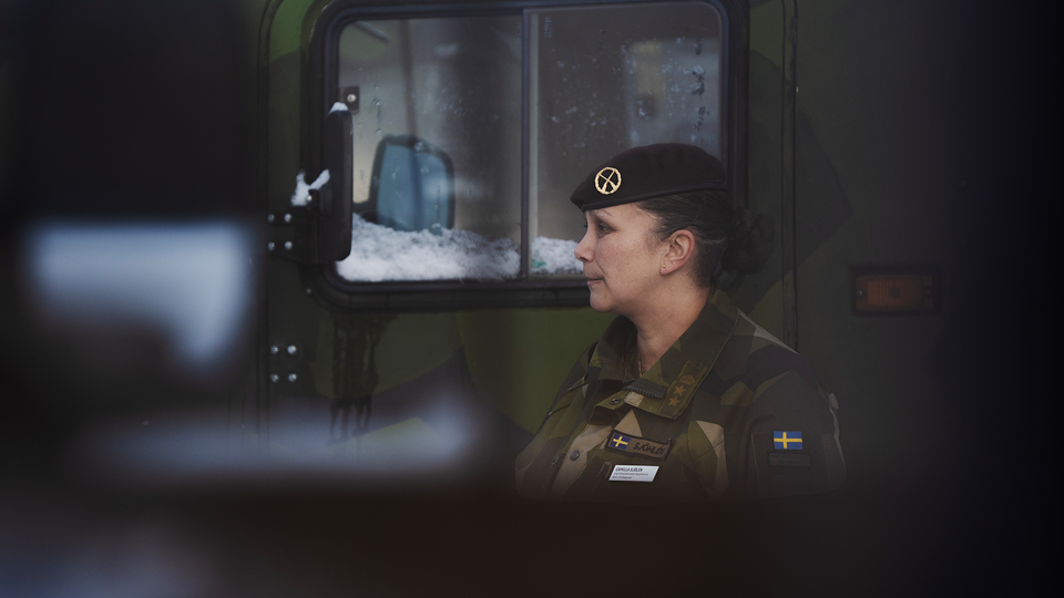 Camilla Sjöhlén, överstelöjtnant, militären