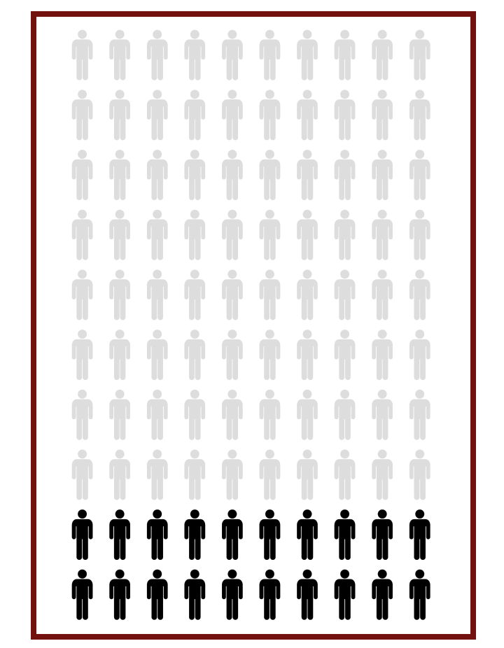 20 procent 20 % 20/100 hundra