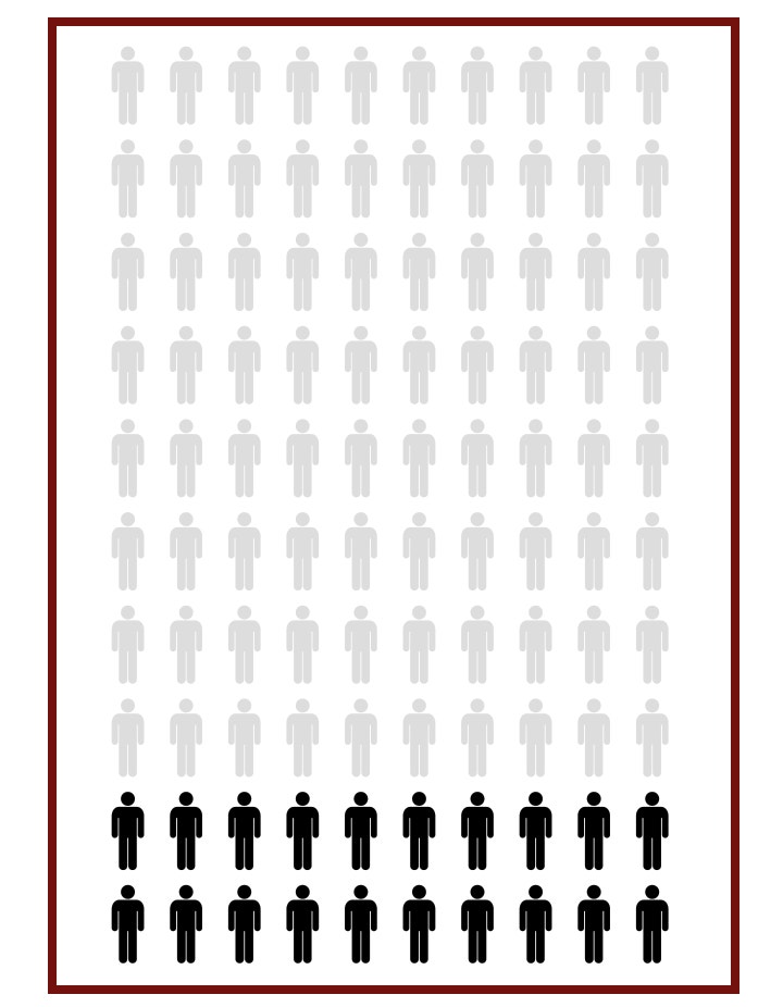 20 procent 20 % 20/100 hundra