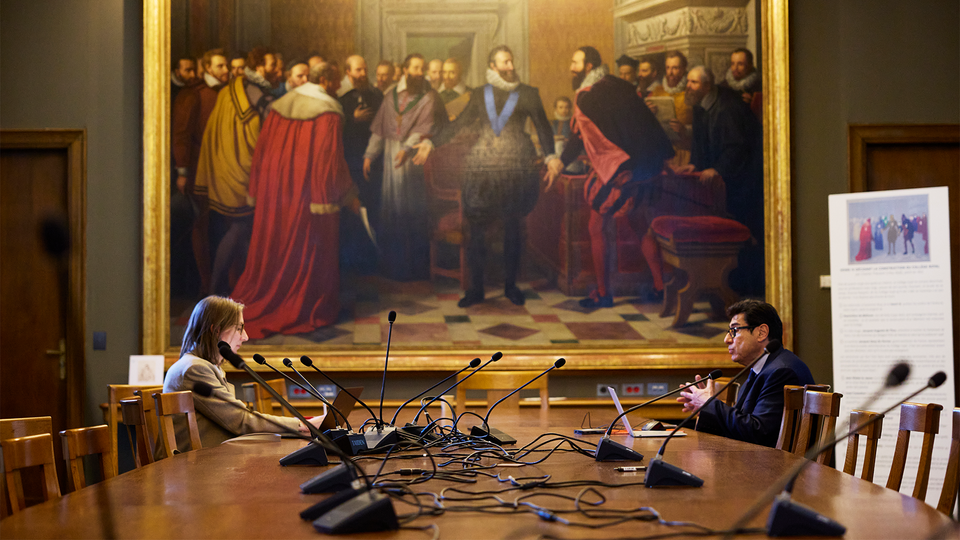 Philippe Aghion Ekonomipriset Nobelpriset kreativ förstörelse paris frankrike Rakel Lennartsson