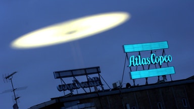 Atlas Copco lyfter efter positiva AI-besked