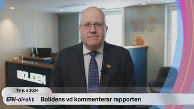 Bolidens vd: ”Man kan alltid tycka att det ska bli mer”
