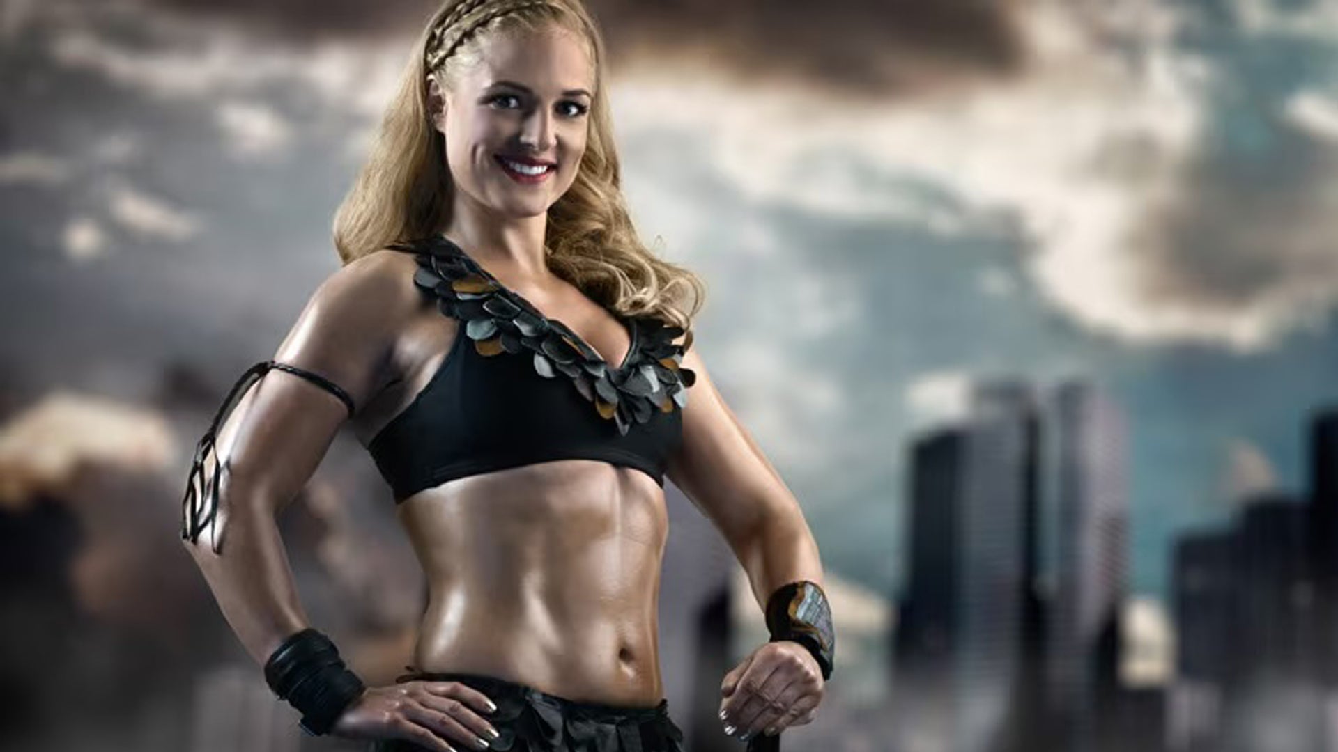 Magdalena Kowalczyk var Athena i Gladiatorerna 