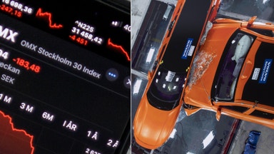 Årets värsta dag när krigsoron grep tag i börsen