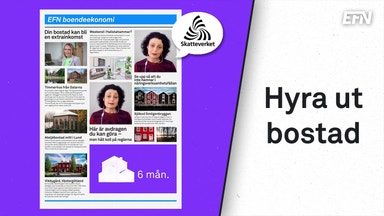 Skattereglerna vid bostadsuthyrning