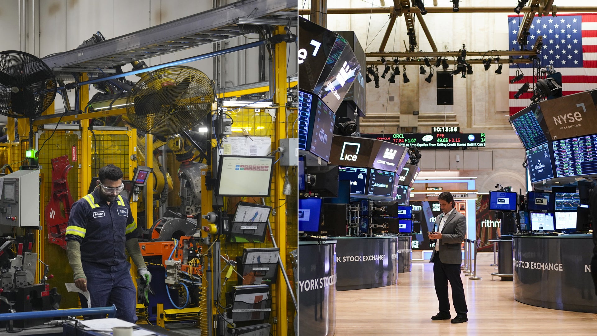 Tech leder vägen när New York-börsen lyfts av stark PMI-siffra