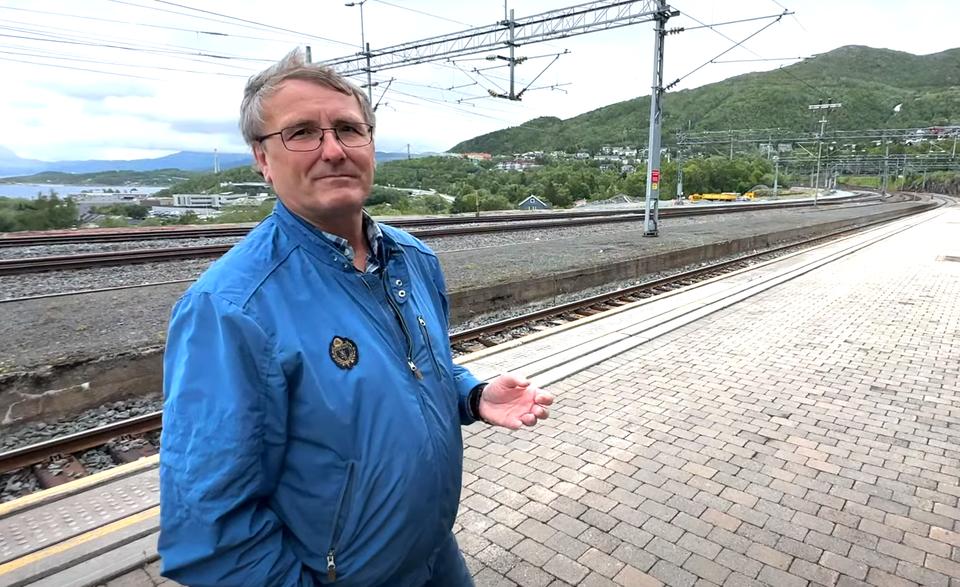 Thor Brækkan, regiondirektør på Bane Nor