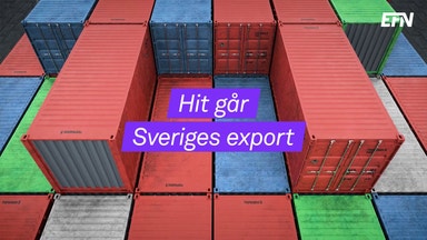 Sveriges största exportmarknader