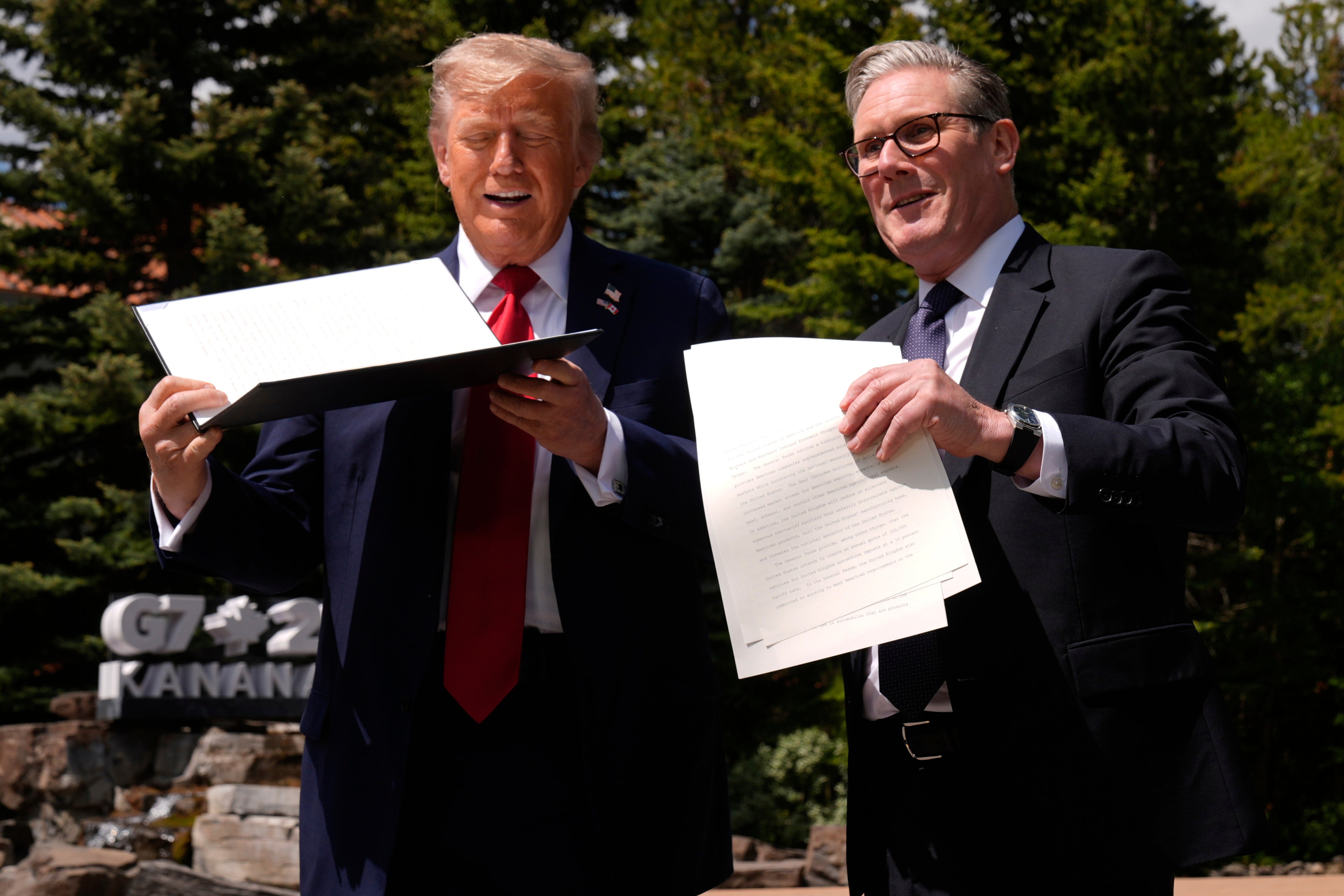 USA pausar avtal med Storbritannien efter missnöje