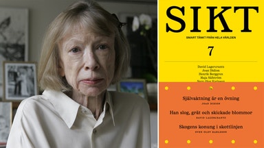 Joan Didion, David Lagercrantz och Dan Wang i Sikt #7