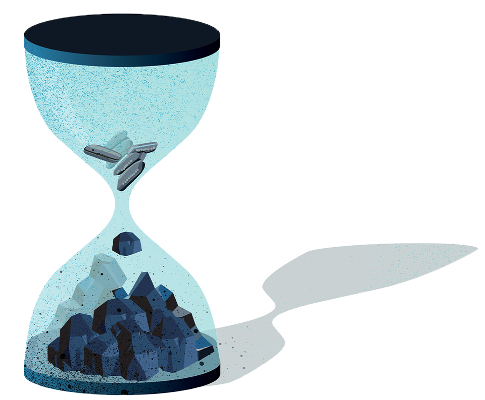 LKAB SSAB Illustration timglas