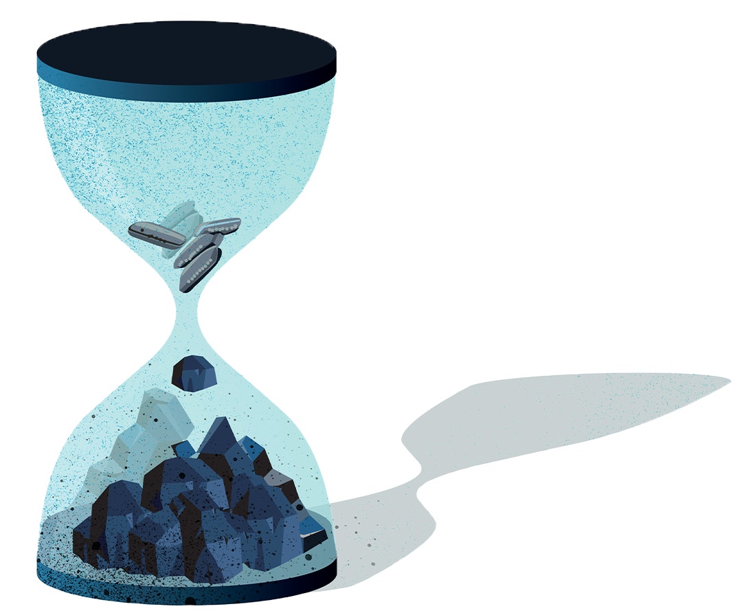 LKAB SSAB Illustration timglas