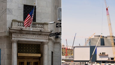 Tech kvar på minus – finans lyfte Dow till rekordrepris