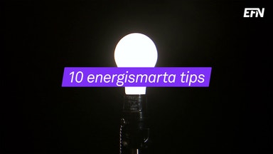 Så sparar du både energi och pengar