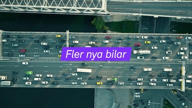 Haussade hybrider och backande bensinbilar