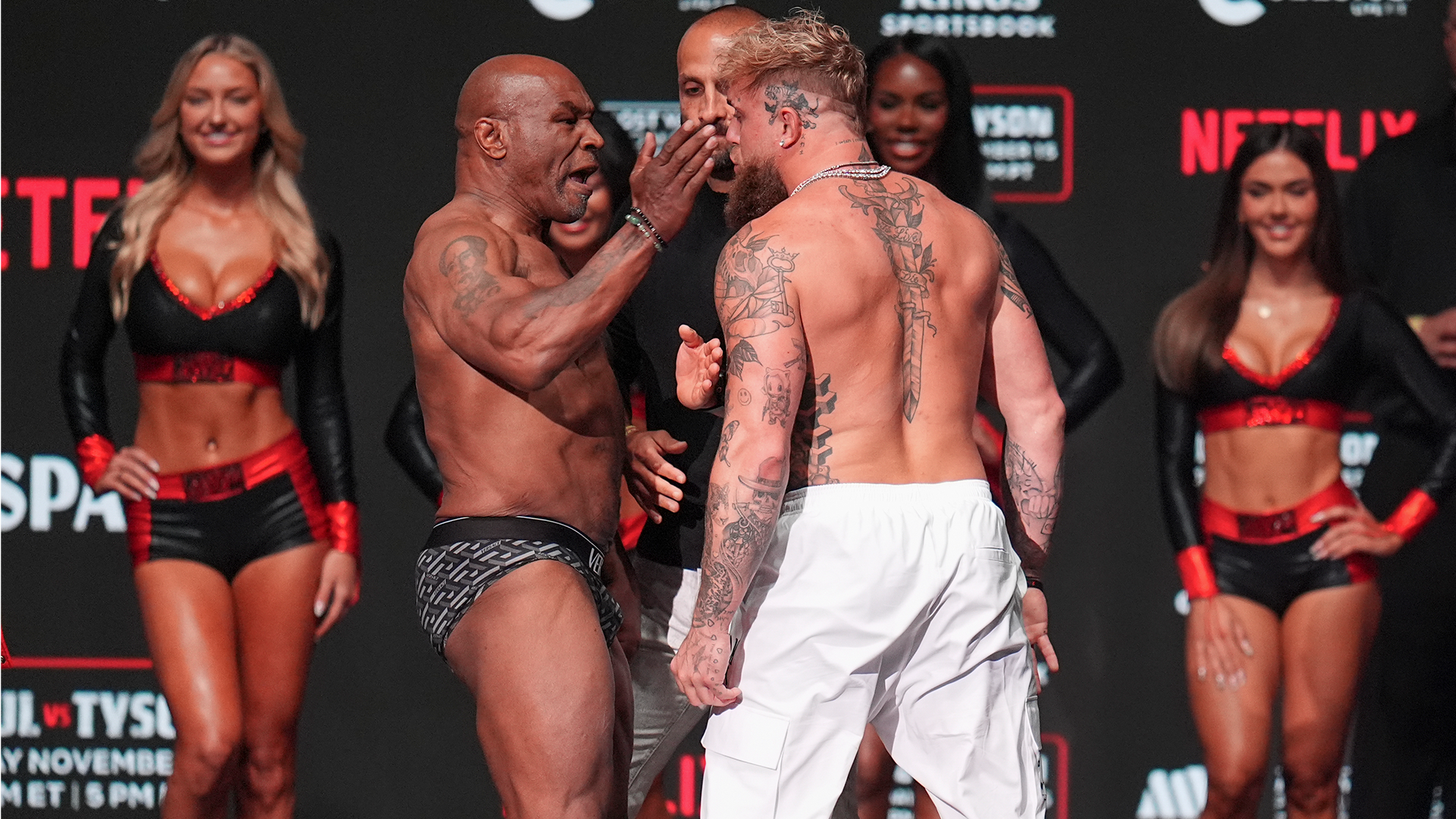 Mike Tyson och Jake Paul