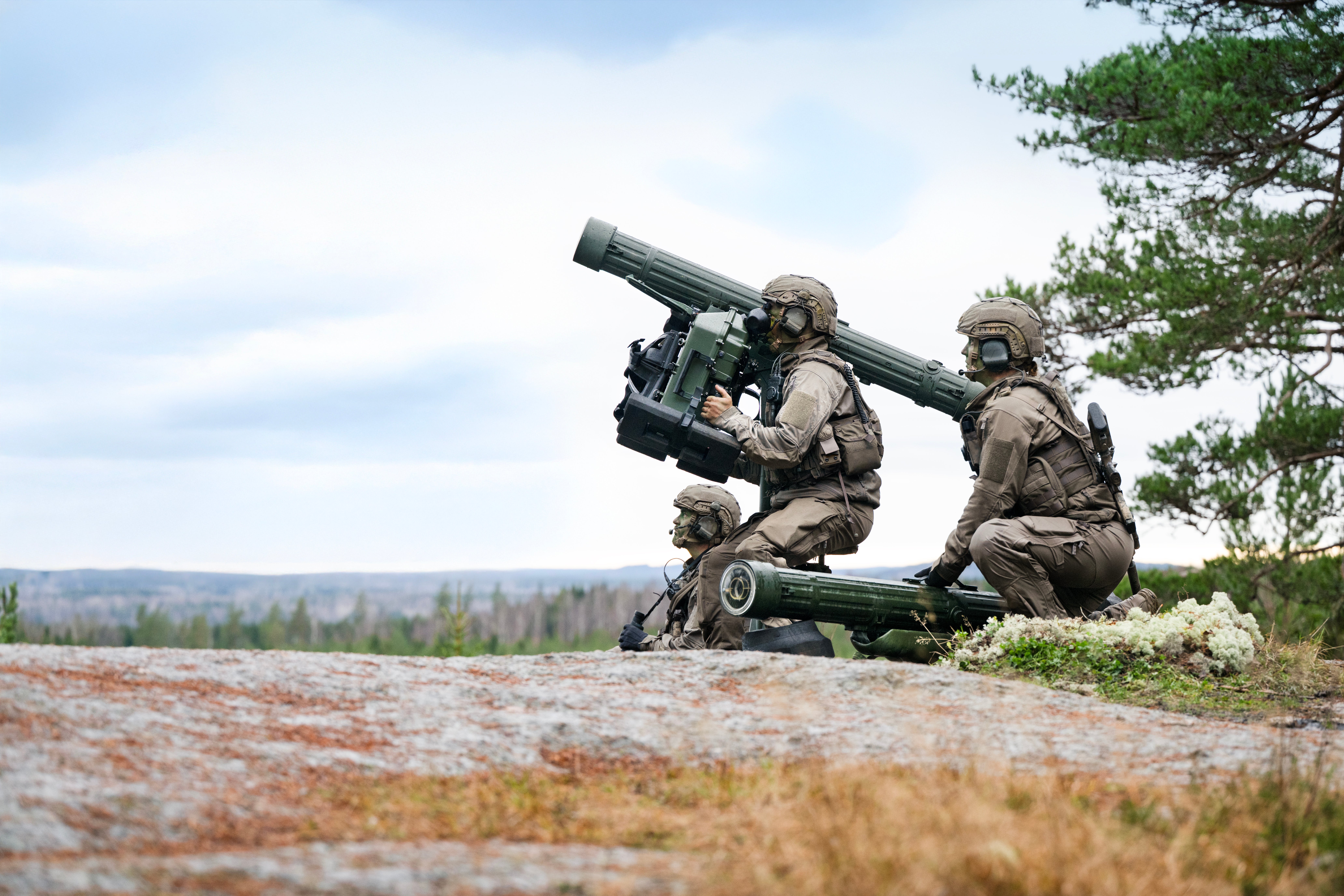 Saab lanserar ny robot till luftvärnssystemet RBS 70