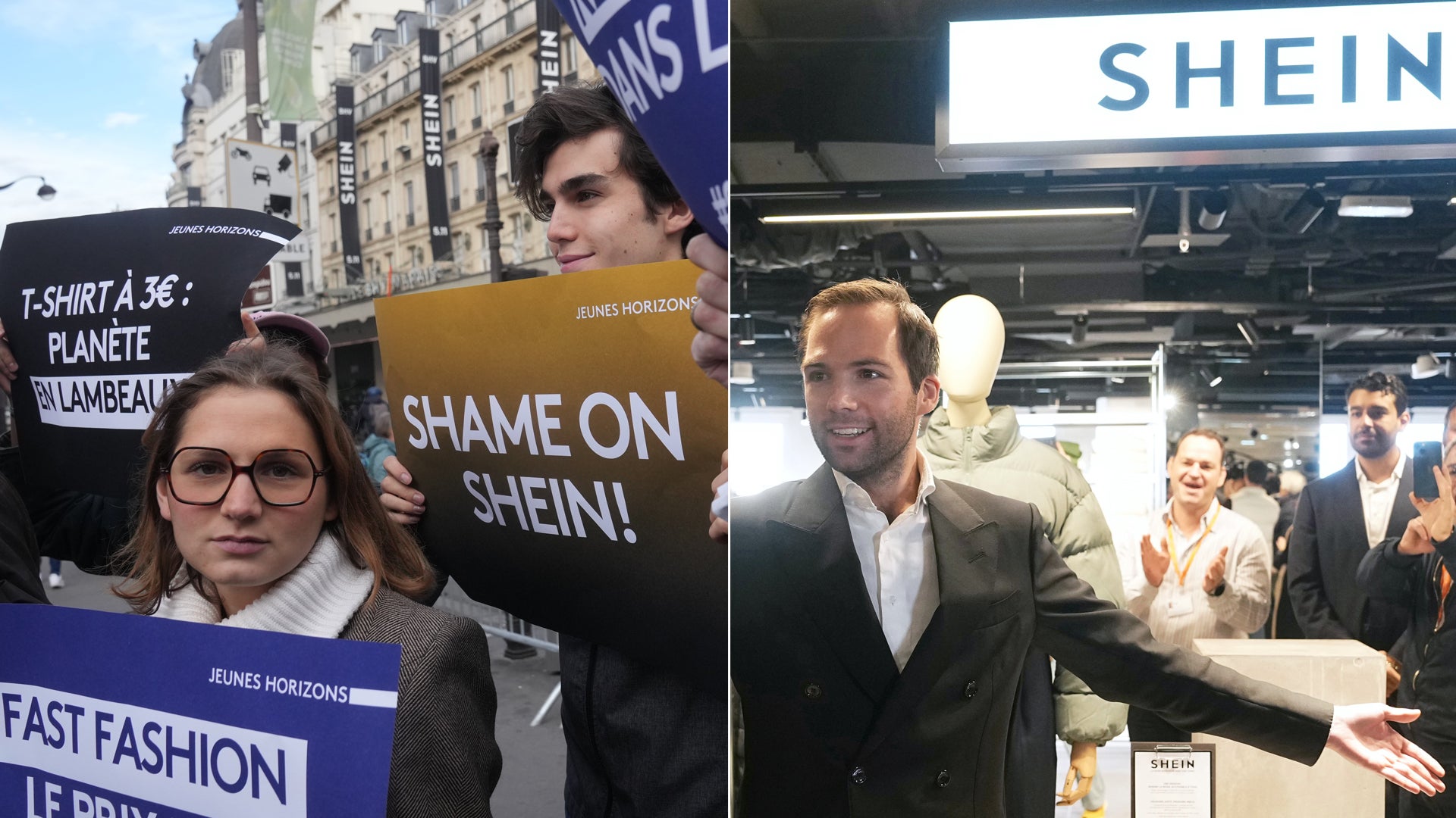 Shein tar strid mot franska förbudshotet