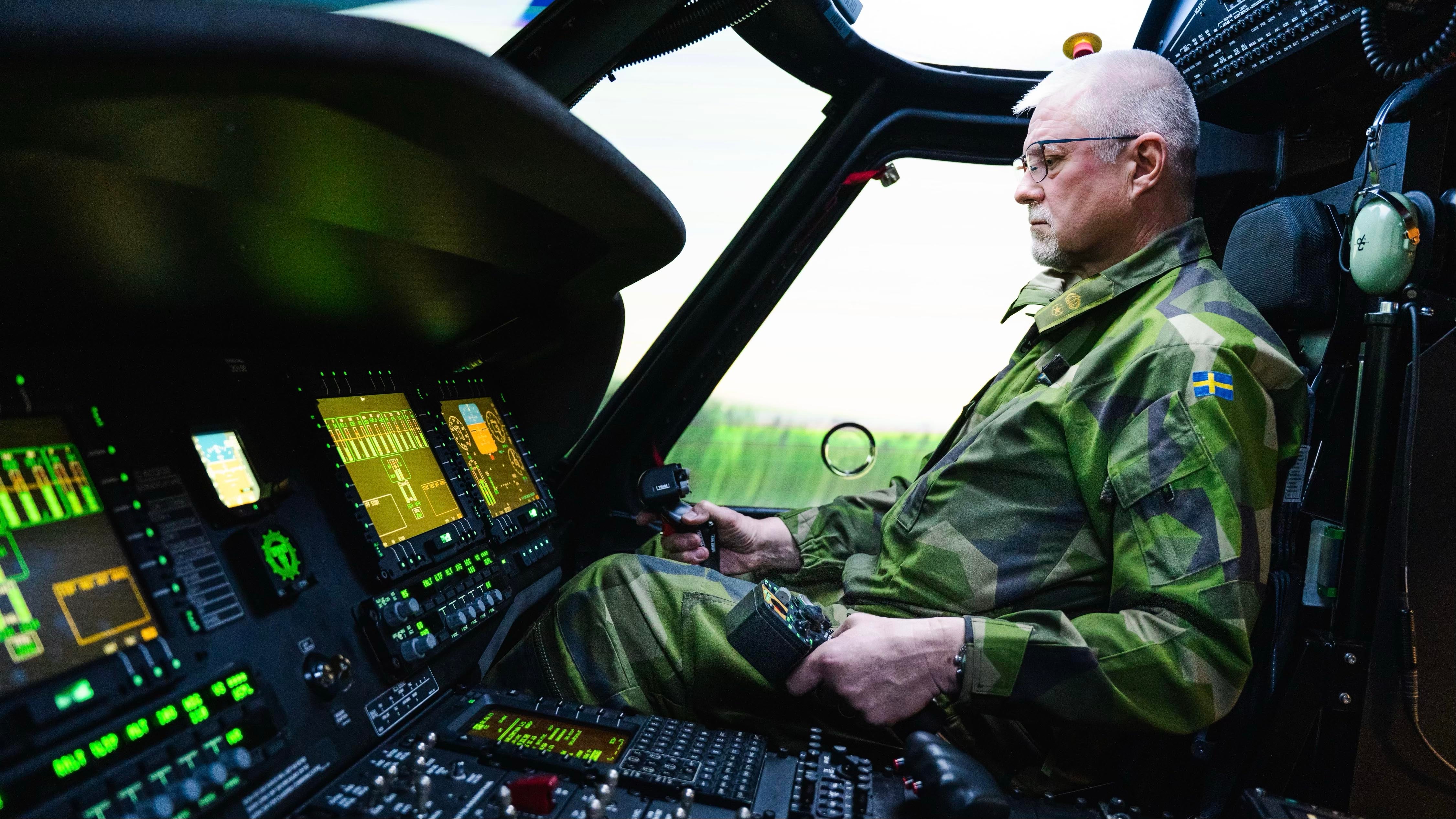 Miljonmaskinen ”Black hawk” stärker Sveriges flygcentrum 