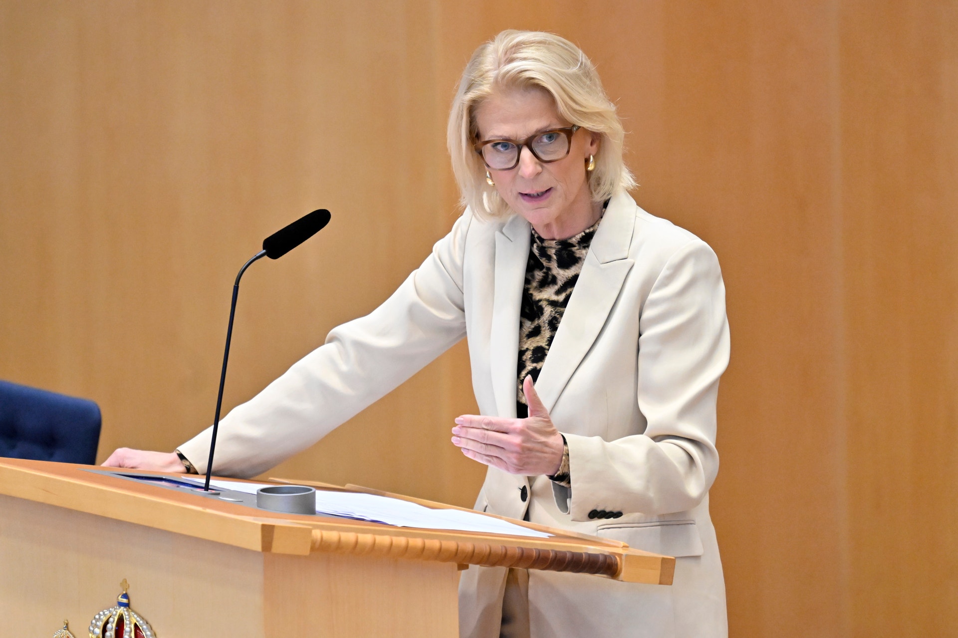 Elisabeth Svantesson i riksdagen