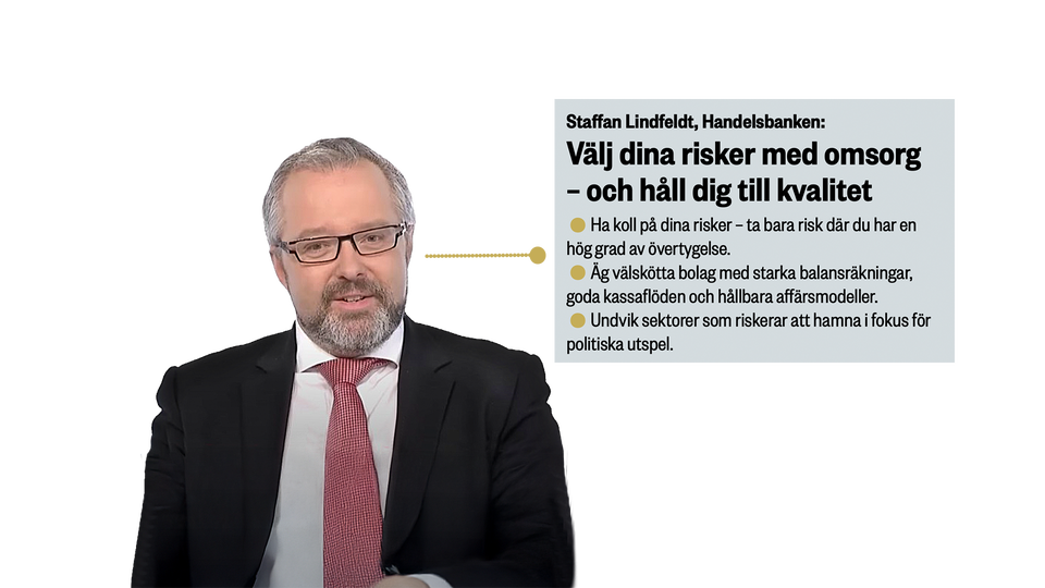 Staffan Lindfeldt, Handelsbanken