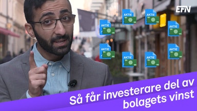 Tjäna pengar på aktieutdelning