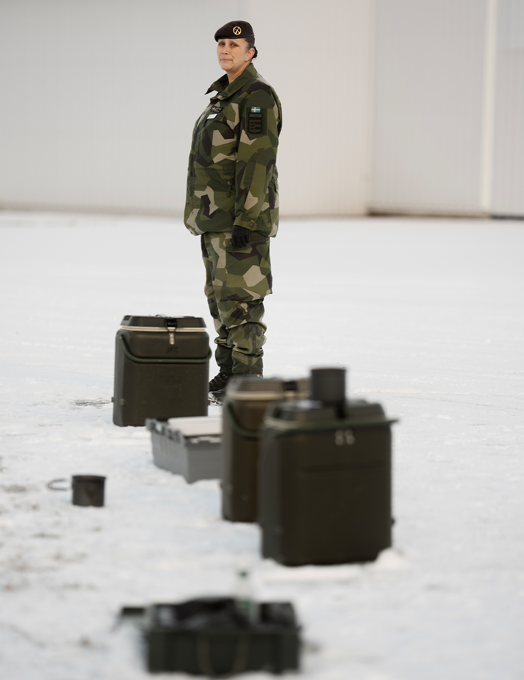 Camilla Sjöhlén, överstelöjtnant, militären