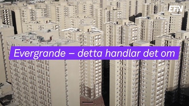 Kommer Evergrande få börsen på fall?