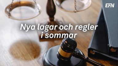 Nu sjösätts nya lagar