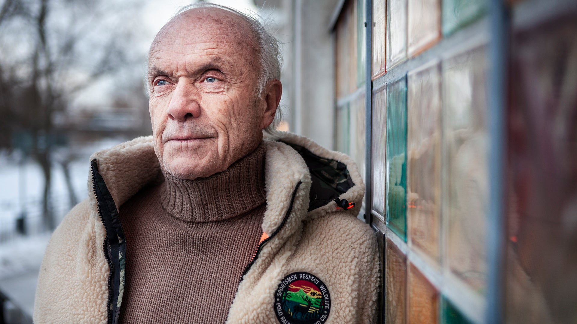 Sven-Olof Johansson på köpräd i Hufvudstaden