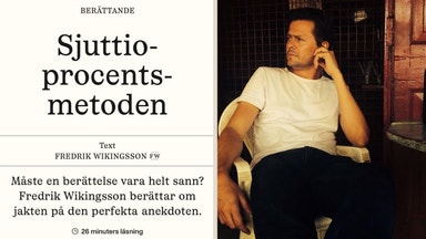 Essä: På spaning efter den anekdot som flytt