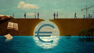 Euron splittrar näringslivet