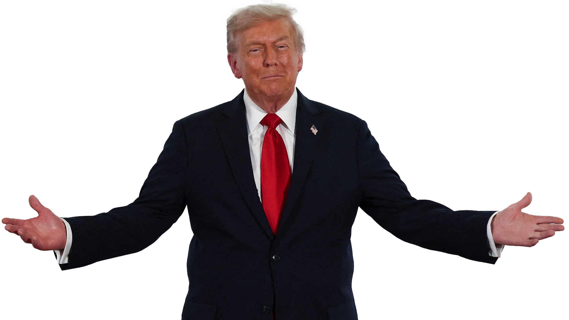 Donald Trump frilagd