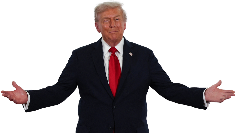 Donald Trump frilagd